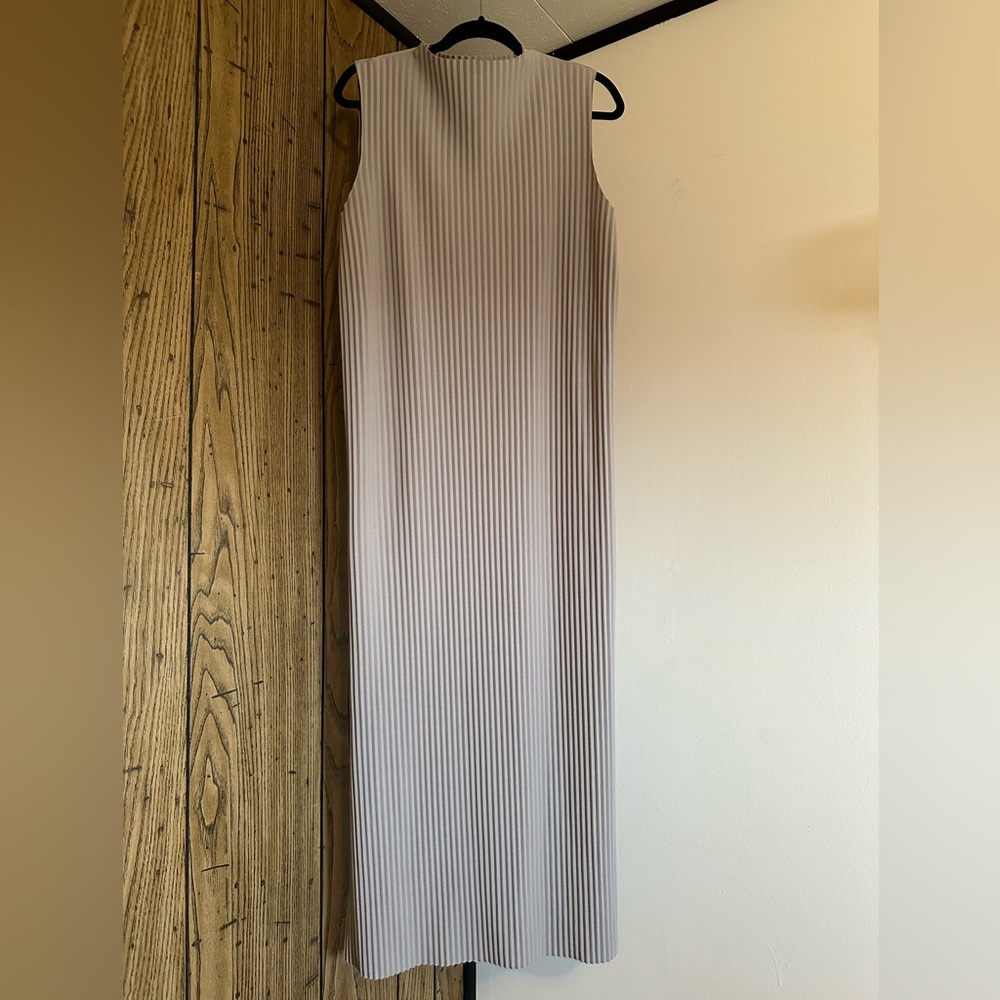 Babaton Light Gray Maxi Dress